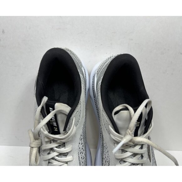 Brooks Adrenaline GTS 24 Shoes Womens Size 9.5 White Black Sneakers Running - Picture 8 of 8